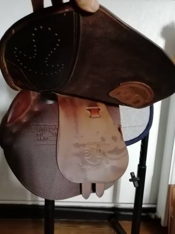 selle Delgrange, mod&egrave;le Partition 17"