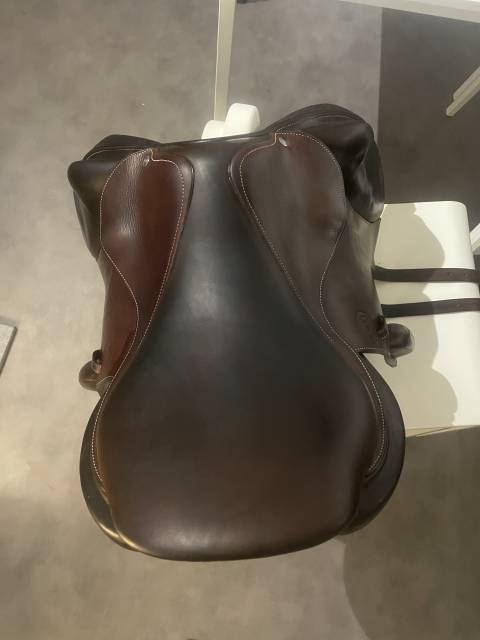 Selle Forestier 17 pouces Boeckelo  2A Ch&acirc;taigne