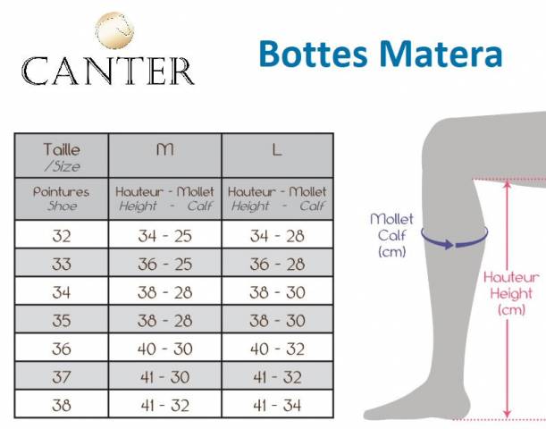 Bottes d&rsquo;&eacute;quitation Canter Matera