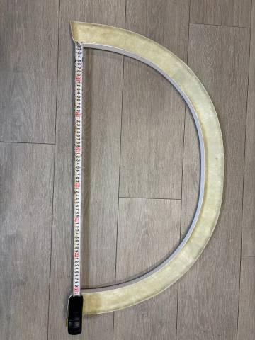 Enjoliveur d&rsquo;aile en polyester camion - 71cm