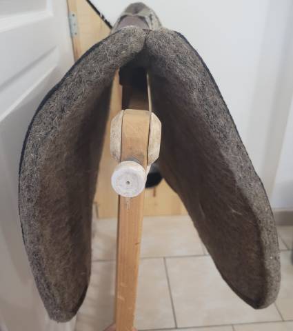 Tapis western feutrine