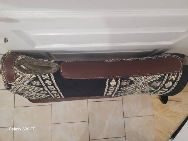 Tapis western feutrine