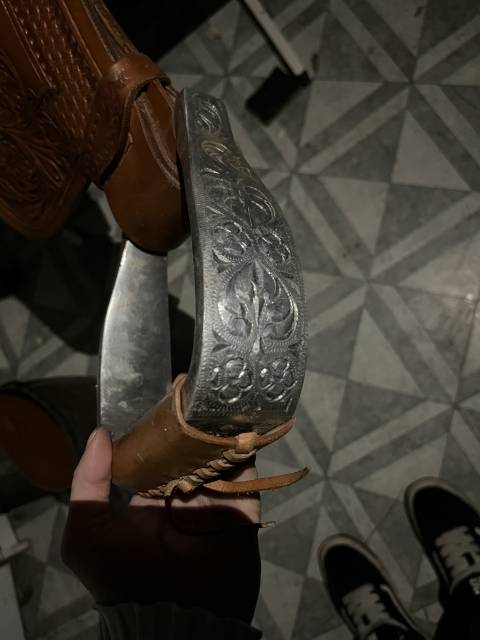 Selle western maron lakota