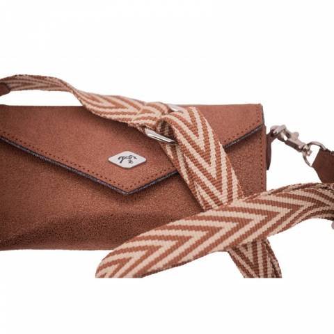 Pochette New Phone Glitter - PENELOPE COLLECTION - Cuir pailleté