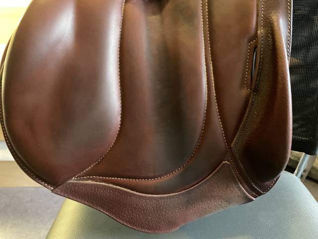 Selle Devoucoux Chiberta Lab 17.5 quartiers 2A, 2018