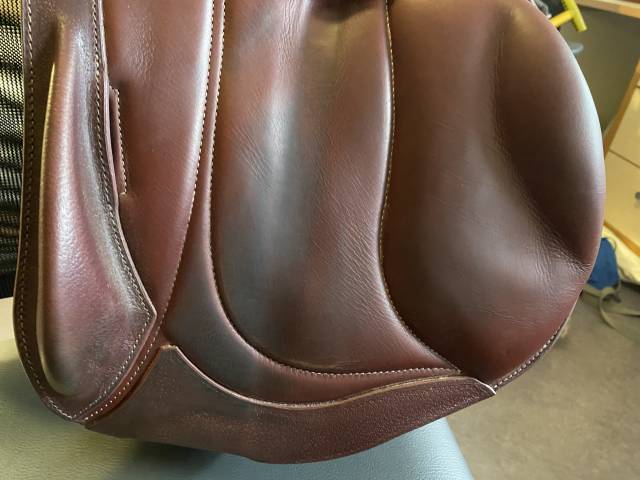 Selle Devoucoux Chiberta Lab 17.5 quartiers 2A, 2018