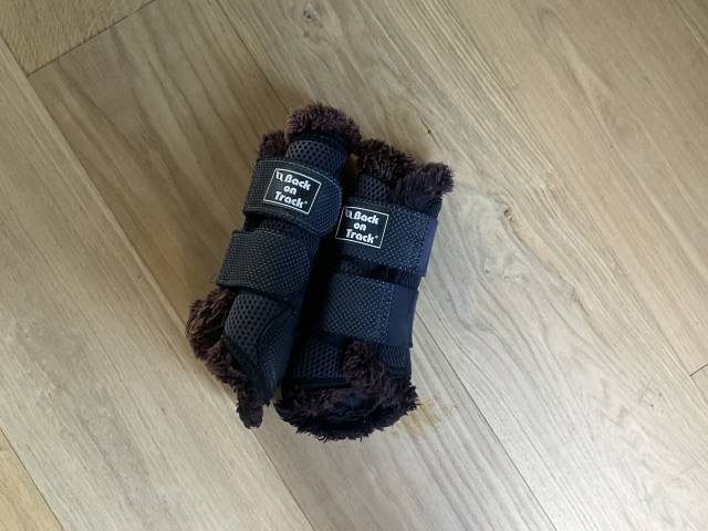 Guêtres back on track noires 