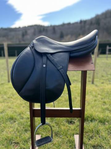 Selle mixte Forestier noire 17&nbsp;