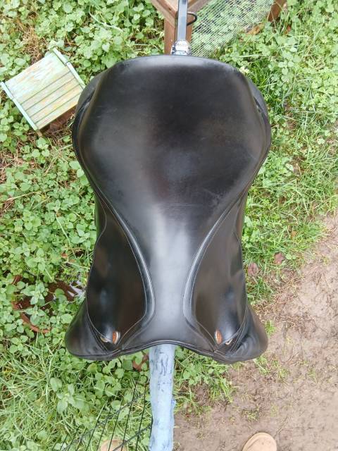 SELLE MIXTE CUIR NOIR 17&rsquo;́ ERIC THOMAS
