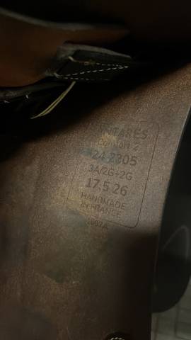 &Agrave; vendre &ndash; Selle d&rsquo;obstacle Antar&egrave;s Confort 2 17,5&rdquo;