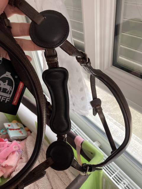 Bridon anatomique marron