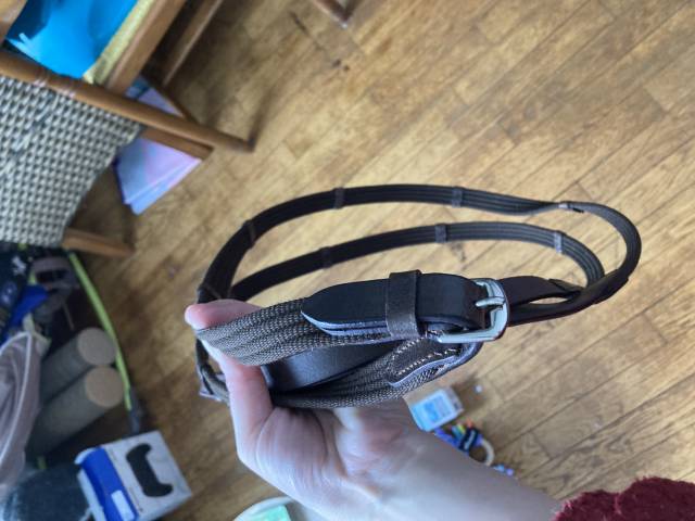 Bridon anatomique marron