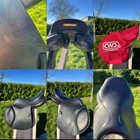 Selle obstacle 17 noire