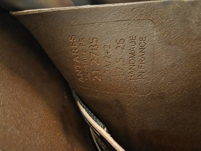 Selle Cso Antares taille 17.5