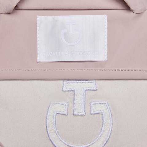 Bonnet anti-mouche tissu - Cavalleria Toscana - Rose pale