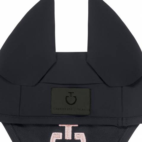 Bonnet anti-mouche tissu - Cavalleria Toscana - Respirant et &eacute;l&eacute;gant