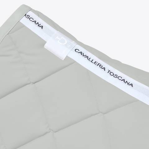 Tapis de selle Diamond CSO - Cavalleria Toscana - Gris clair