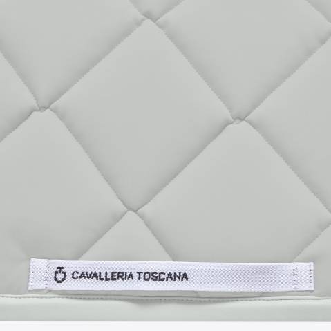 Tapis de selle Diamond CSO - Cavalleria Toscana - Gris clair