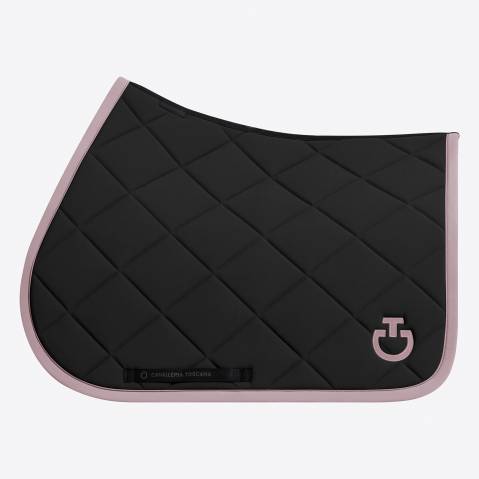 Tapis de selle Diamond CSO Noir - Cavalleria Toscana - Respirabilité optimale