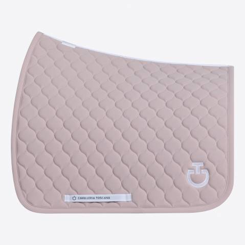 Tapis de selle Circular DRESSAGE Rose - Cavalleria Toscana - Respirant
