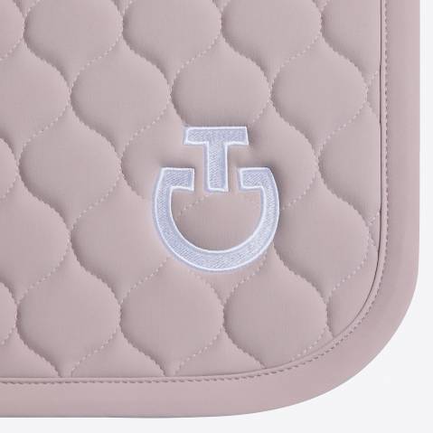 Tapis de selle Circular DRESSAGE Rose - Cavalleria Toscana - Respirant