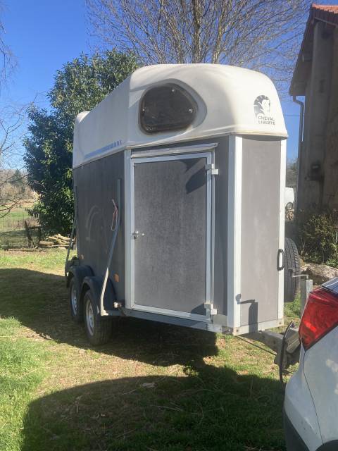 Van cheval liberté 1 place en oblique- unique-