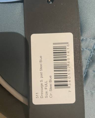 Tapie de selle full  coupe dressage Equestrian Stockholm