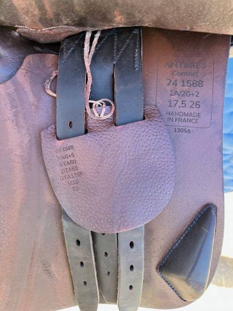 A vendre SELLE ANTARES Contact 17.5'