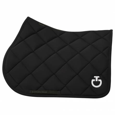 Tapis de selle Diamond Noir - Cavalleria Toscana - Jersey technique