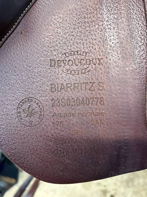 Selle Devoucoux Biarritz S 