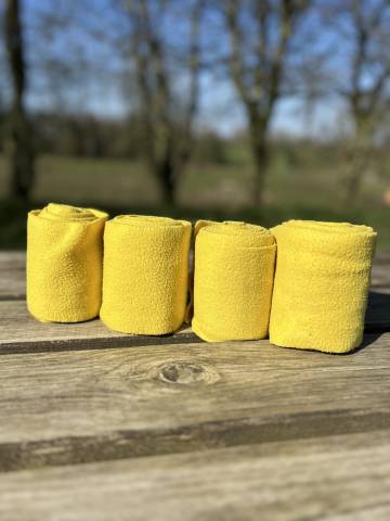 Bandes de polo jaune