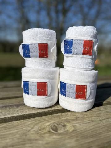 Bandes de polo Lami-Cell blanches