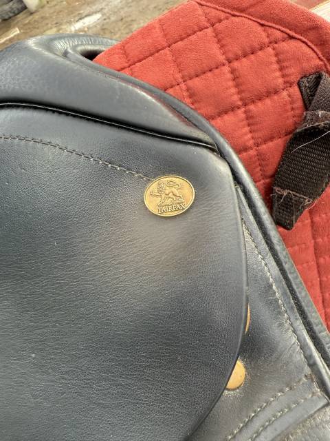 Selle dressage fairfax arcade interchangeable 17,5&rsquo;