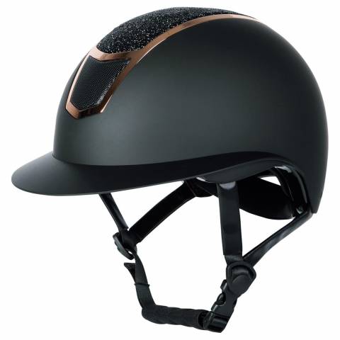Casque d'équitation Mont Blanc Sparkle Rose Gold - Harry's Horse