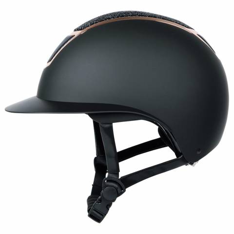 Casque d'&eacute;quitation Mont Blanc Sparkle Rose Gold - Harry's Horse