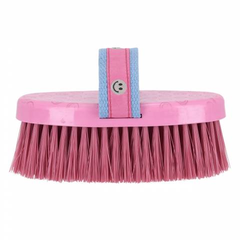 Brosse douce Rosalynn - QHP - Imprimé smiley