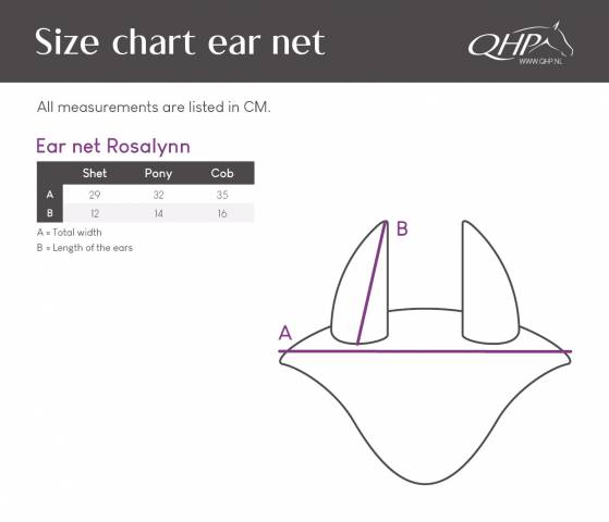 Bonnet &agrave; mouches Rosalynn - QHP - Oreilles &eacute;lastiques