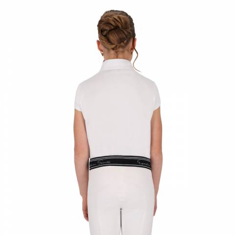 Polo de concours Junior Jipp - QHP - &Eacute;toiles en strass