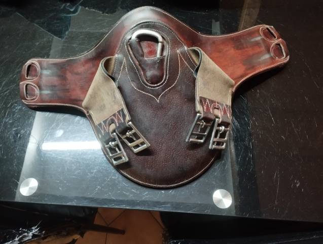 Sangles bavette courte 