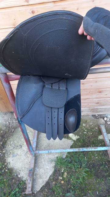 Selle cso/mixte havane 17" arcade interchangeable 