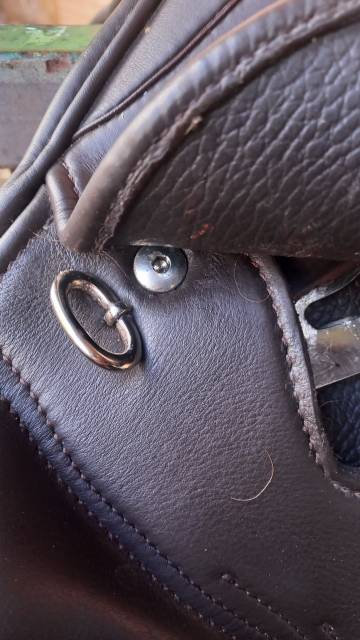 Selle cso/mixte havane 17" arcade interchangeable 