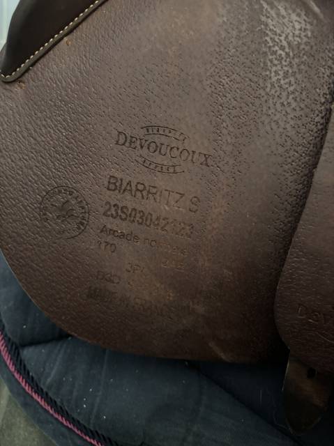 Selle Devoucoux Biarritz S 
