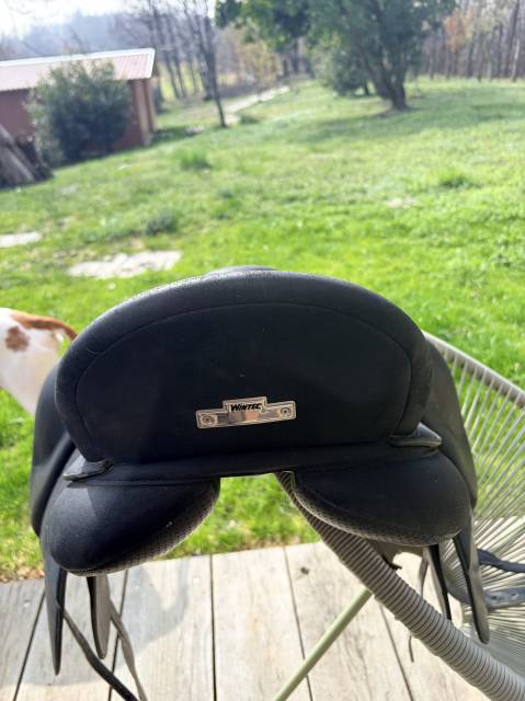 Wintec Isabell werth - sella dressage nera mista 17