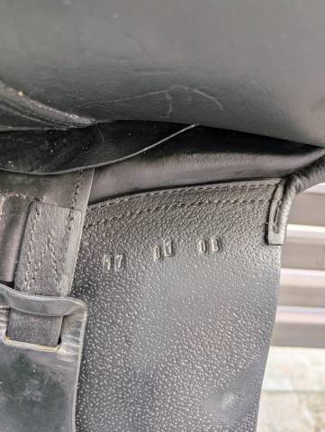 Selle Euroriding Topas Halfinger 17 pouces 