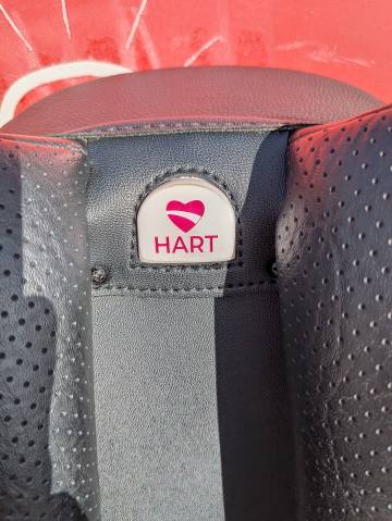 Wintec 500 SC Hart troussequin carr&eacute; 17"