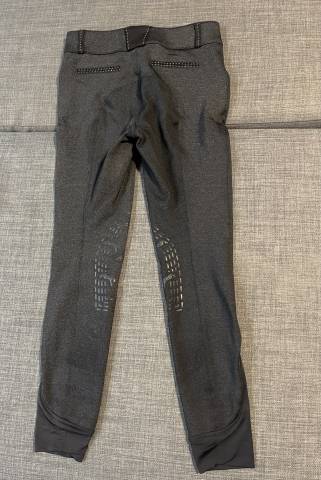 Pantalon Penelope &Eacute;quitation Romy Gris Chin&eacute; - Enfant