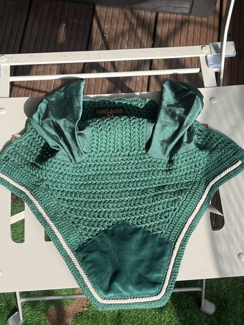Bonnet cheval Kentucky vert velvet