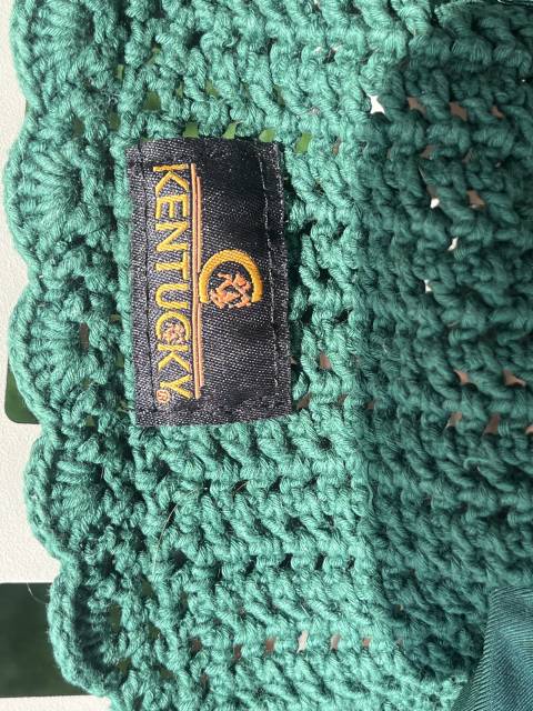 Bonnet cheval Kentucky vert velvet