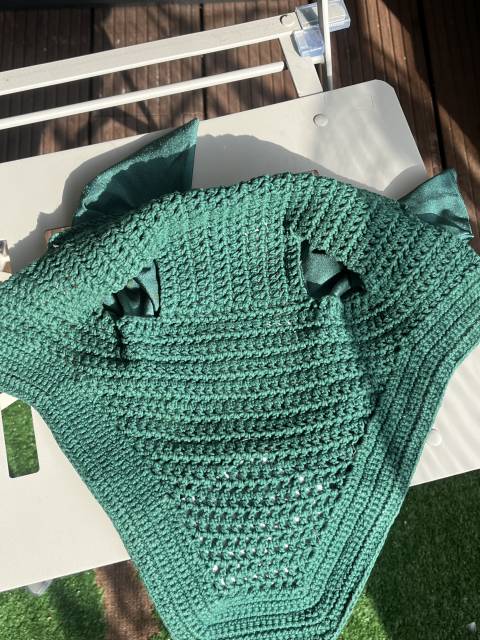 Bonnet cheval Kentucky vert velvet