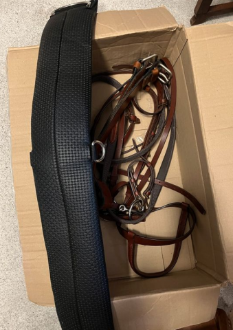 VENDS SELLE WESTERN CUIR